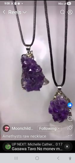 Amethyst 💜 Necklace PENDANT