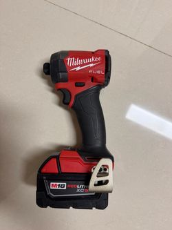 Like New Milwaukee Fuel Driver M18 with Battery