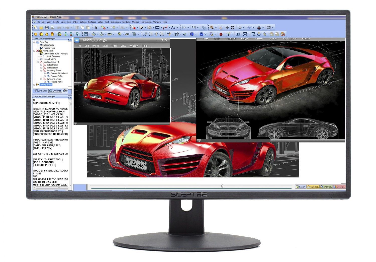 Sceptre 24” LED Monitor