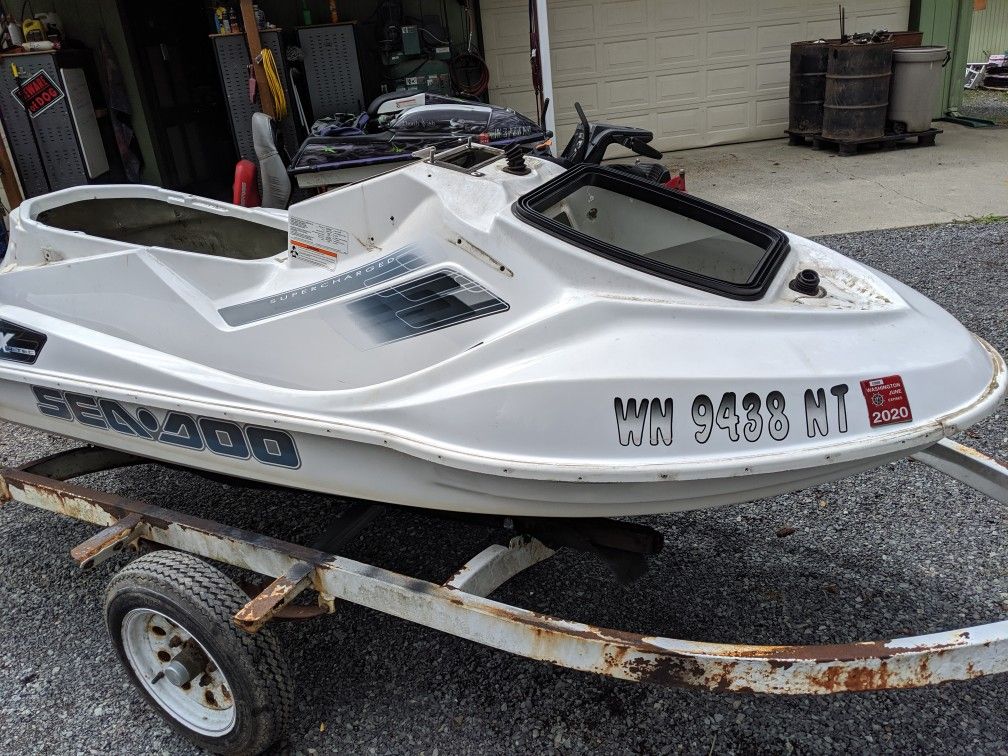 2006 seadoo gtx supercharged hull for Sale in Snohomish, WA OfferUp