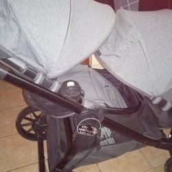 City Select lux By Baby Jogger Double Stroller 