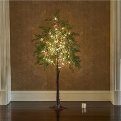 LED Artificial Cedar Tree 4FT 90L