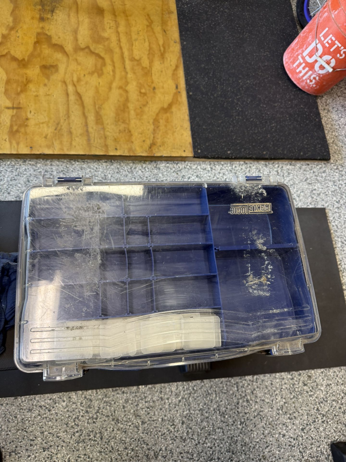 Tackle Boxes And Fresh Water Hooks Lures And Weights