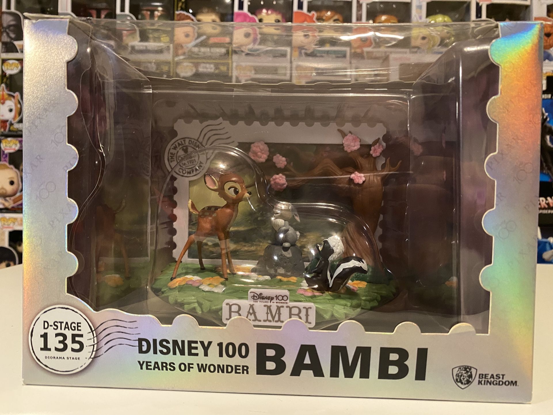 Disney 100 Years of Wonder D-Stage DS-135 Bambi Statue