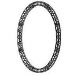 Tomcat truss 24’ circle in black 8 segments.
