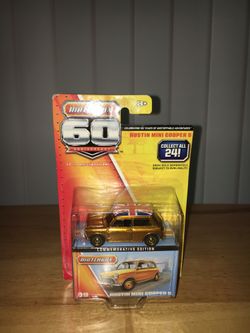 2012 Mattel Matchbox 60TH Anniversary Austin Mini Cooper S 