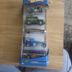 5 pack hot wheels