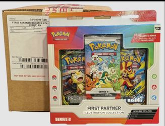 Pokemon FIRST PARTNER ILLUSTRATION SERIES 2