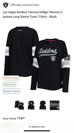 ***SUPER CUTE RAIDERS TOMMY HILFIGURE NFL SWEATSHIRT