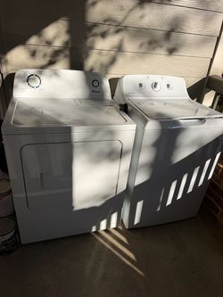 Amana Dryer and Hotpoint Washer