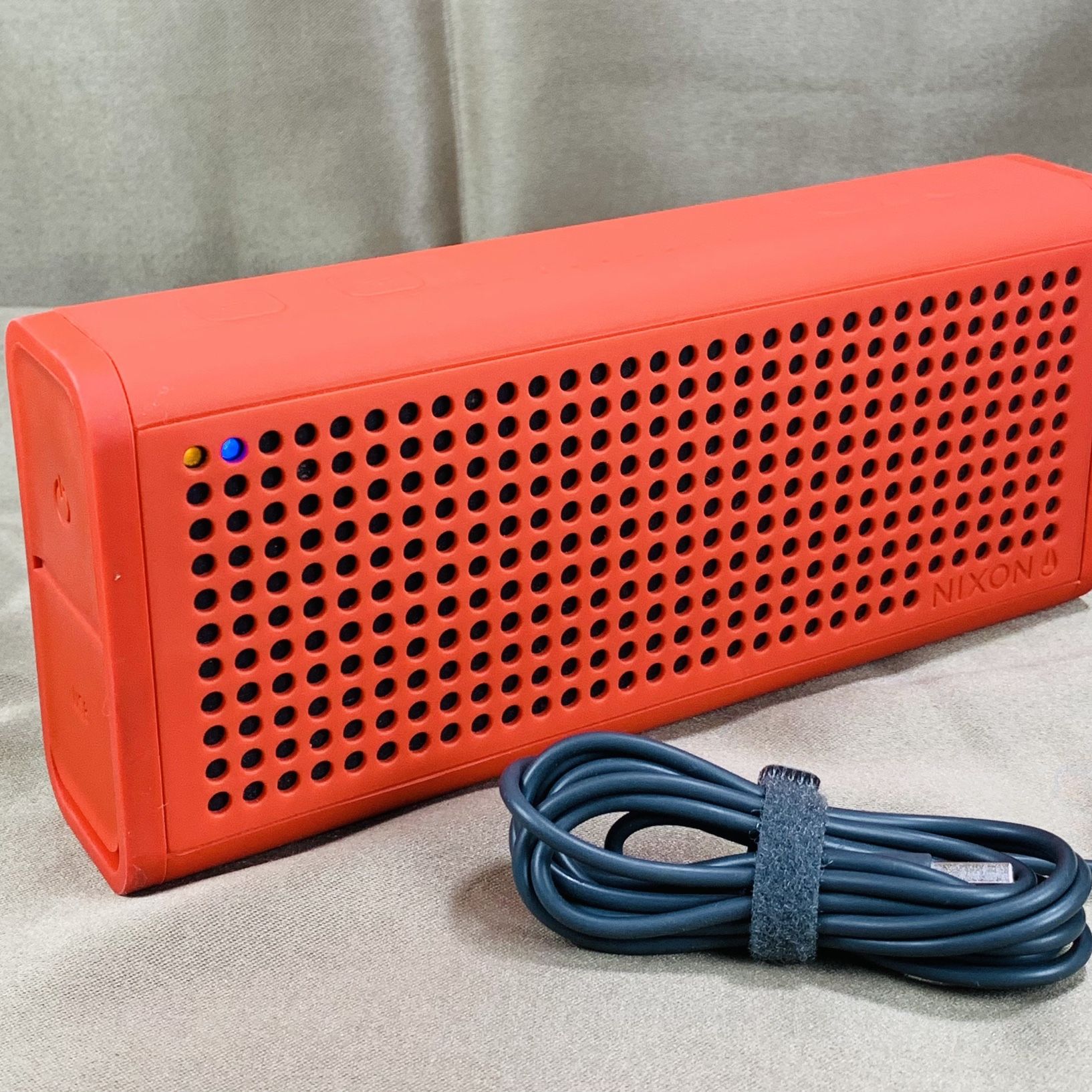 Nixon The Blaster Portable Wireless Bluetooth Speaker Orange