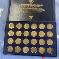 1984 Olympic Coin Set