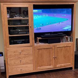 Free Standing Armoire/tv Cabinet