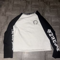Chrome Hearts Horseshoe Long Sleeve Tee Shirt