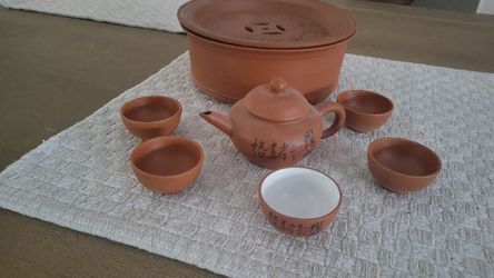 Chinese Mini Clay Tea Set 