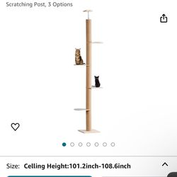 Floor To Ceiling Cat Tower
