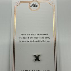NEW Alex And ANI Charm The LETTER X 