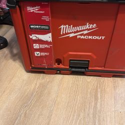 Milwaukee Packout 19.5 in. W x 14.7 in. H x 14.5 in. D Cabinet in Red (1-Piece)