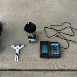 NEW Makita  Brushless Router W/ Battery & charger   $300