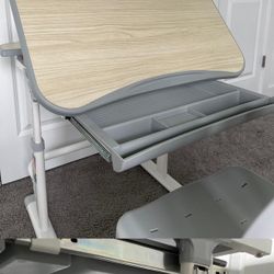 Adjustable Kids Study Desk with Chair – Gently Used, Excellent Condition