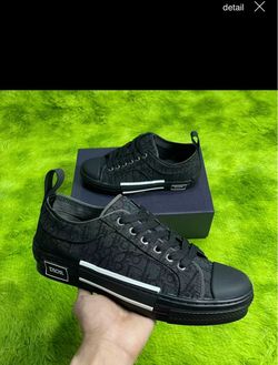 Dior B23 Low-Top Sneakers Black Oblique