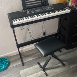 Keyboard And Chair 