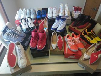 Any Shoes Red Bottoms to Jordans
