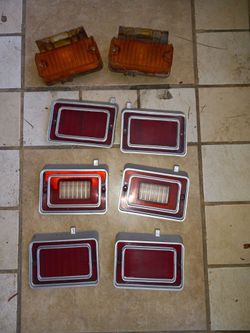 1973 Chevy Impala tail light lenses