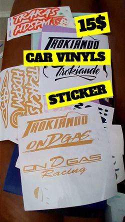 Car Vinyl Sticker Decals Bundle