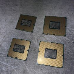 2- Intel Xeon & 2- i7 2600 CPU 
