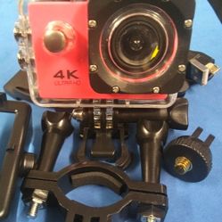 4-K Ultra Wi-Fi Action Camera