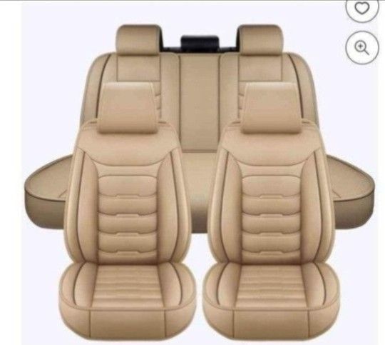 5 PCS LEATHER UNIVERSAL CAR SEAT COVERS