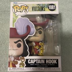 Disney Villains Captain Hook Funko Pop