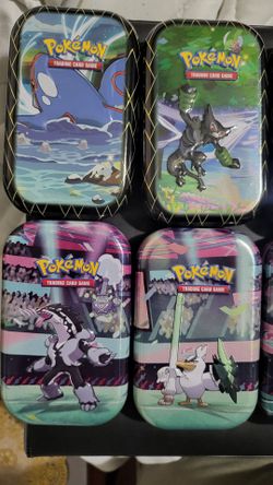 Pokemon mini tins (empty)