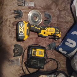 DeWalt Cordless Oscillating Saw,5 Hour Battery, And Charger.     125.00
