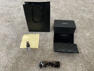 Chanel Rectangle Sunglasses - w Case and Gift Bag - New in Box