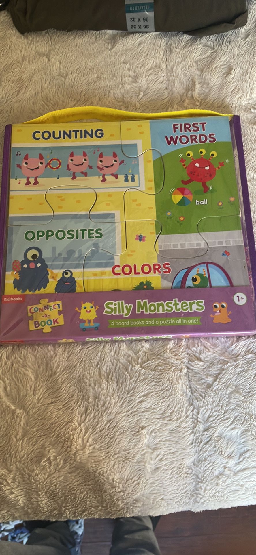 Silly Monsters (4 board books and a puzzle all in one