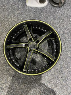 savini Rim Sv29 19x10.5 Use For Parts Or Whole Rim 5x114.3 Et44 Outer Lip 19x3.5