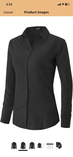Women black blouse