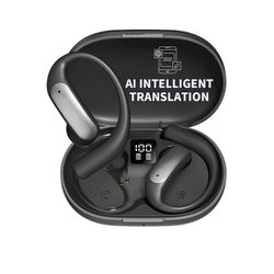 AI TRANSLATOR EARBUDS | AI-M127 V5. | 144 LANGUAGES | BLACK | SEALED NIB