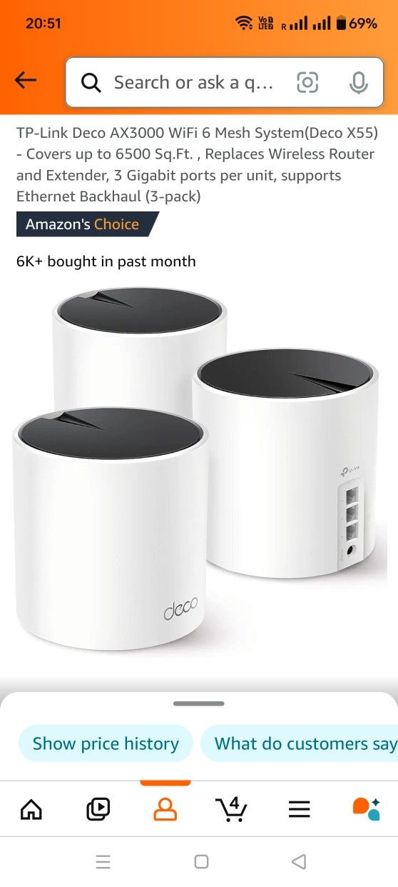 TP-Link Deco AX3000 WiFi 6