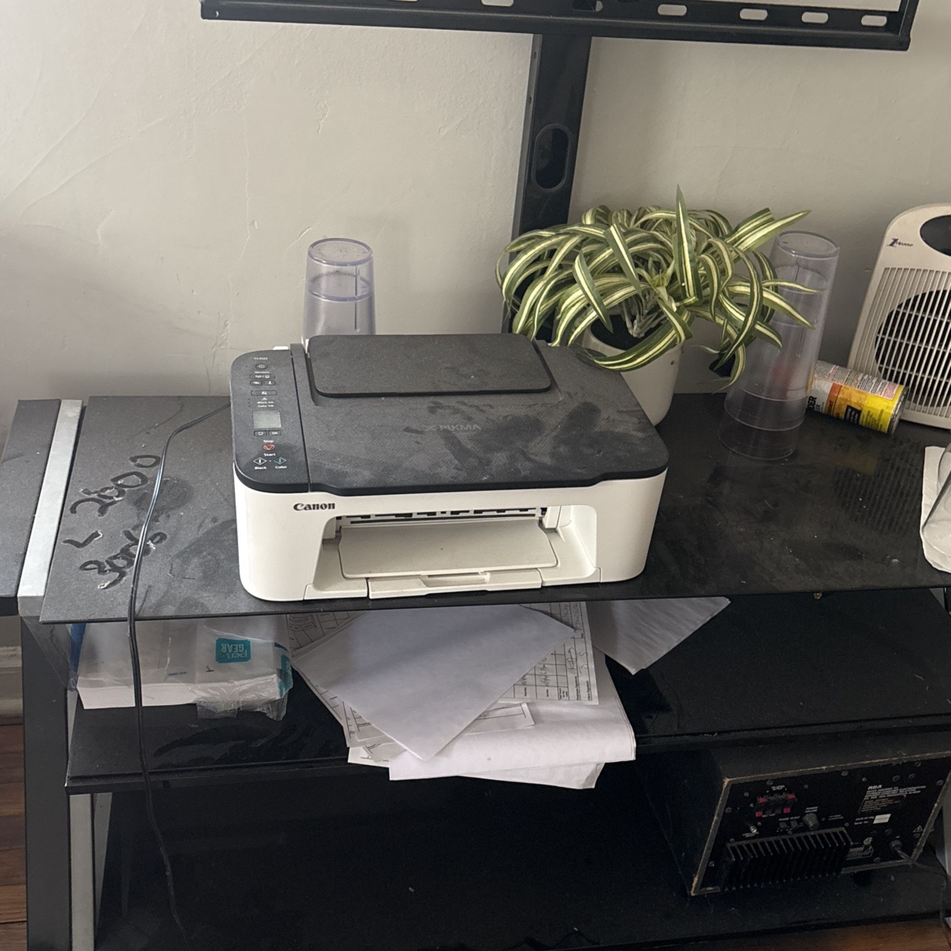 Smart Printer And Photocopier Combine With A Stand For Television All For Sale