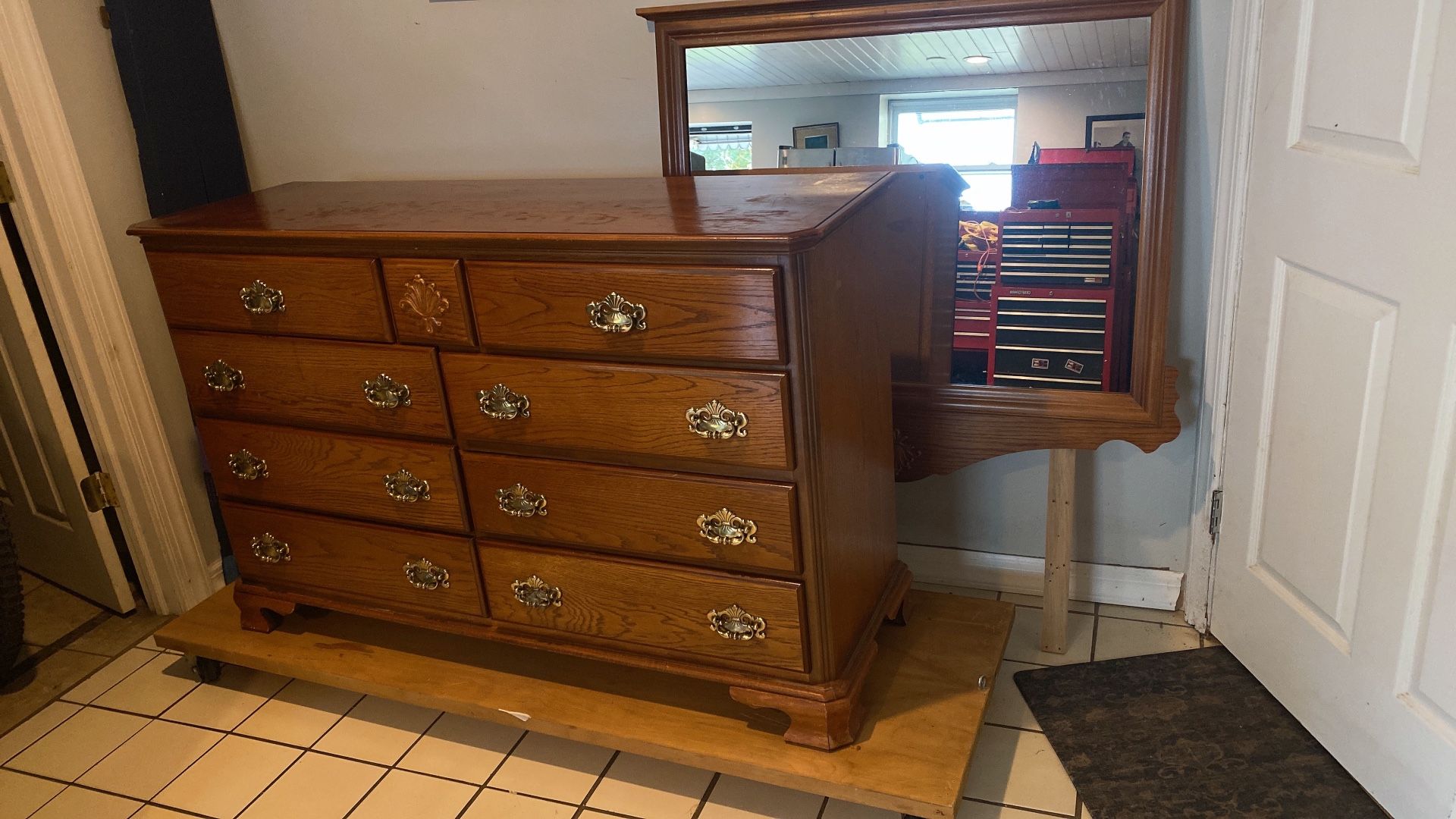 Dresser And Mirror 