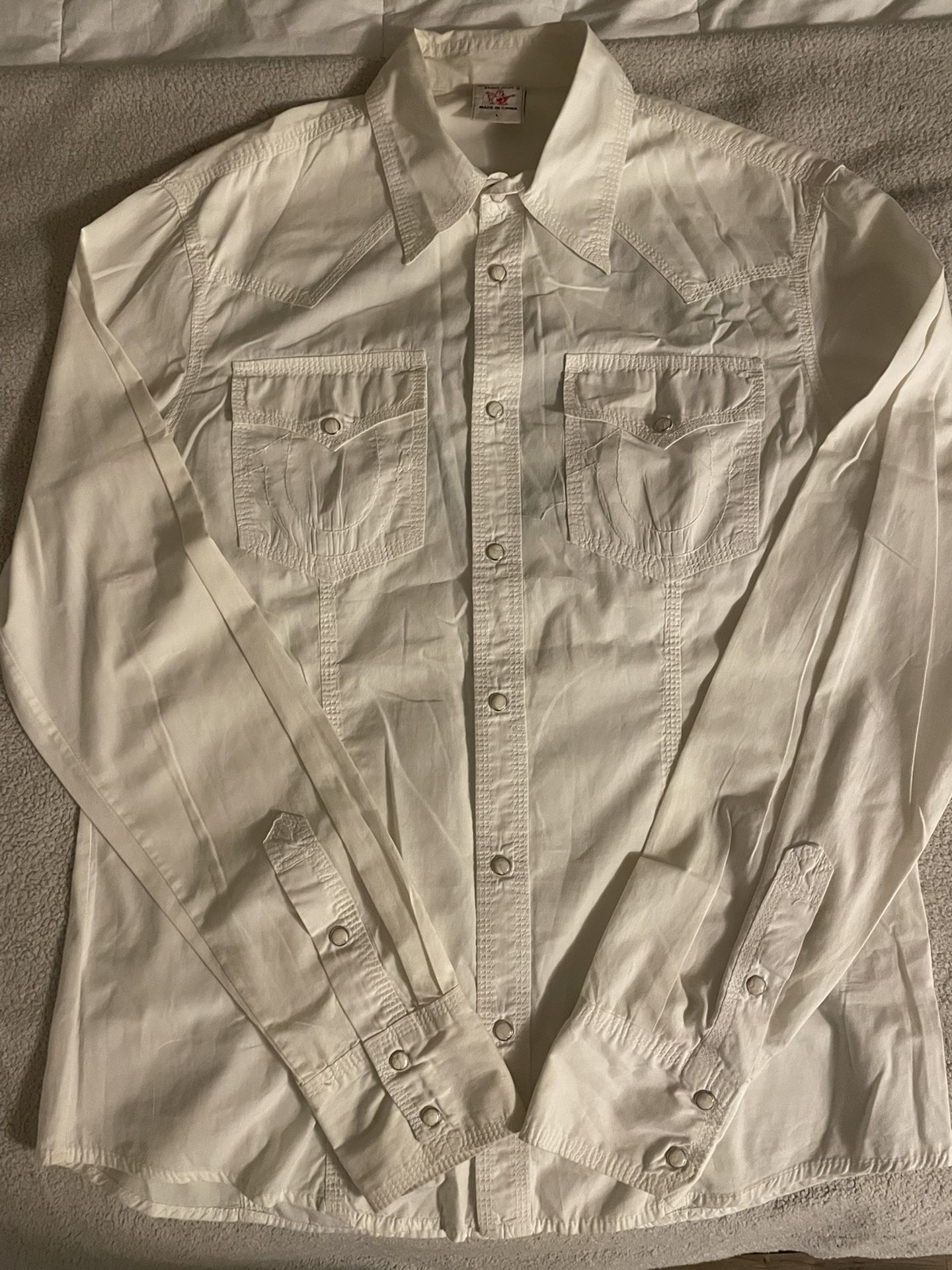 True Religion Button Up Shirt