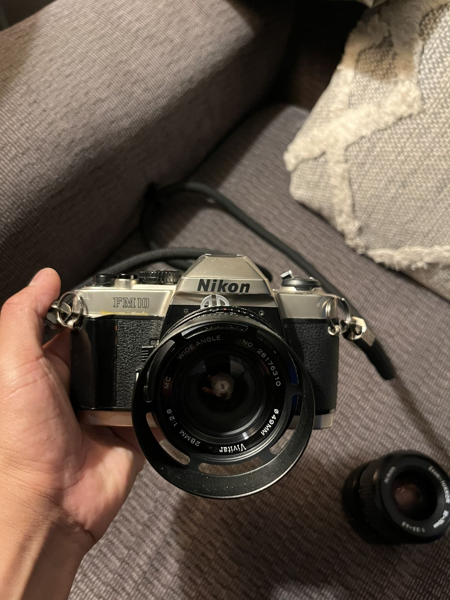 Nikon FM10 With 2 Lenses