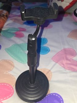 Desktop Phone Holder Stand Black