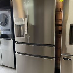 ❄️ NEW Frigidaire 21.5 Cu.Ft 4-Door French Door Counter-Depth Refrigerator Stainless GRMC2273CF