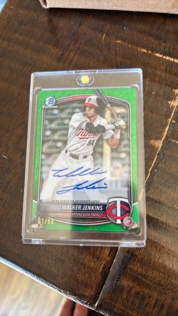 Walker Jenkins Bowman Chrome Auto Green /99