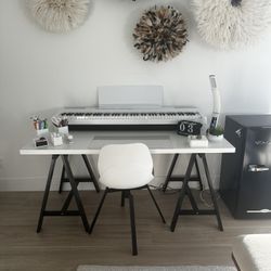 IKEA DESK and  MID century DESK CHAIR 