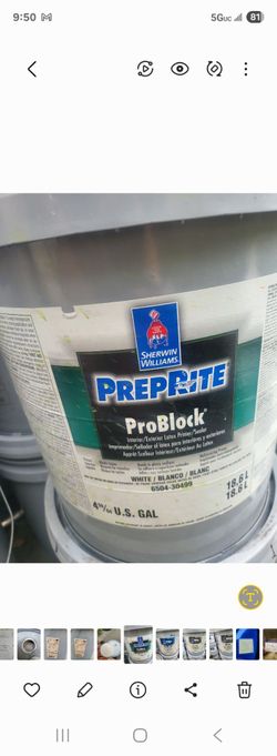Sherwin-Williams PrepRite ProBlock Primer/Sealer 5 Gal